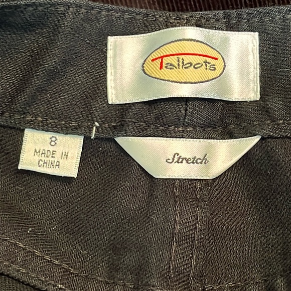 Talbots Cropped Pants Size 8 Good Condition - Picture 3 of 6